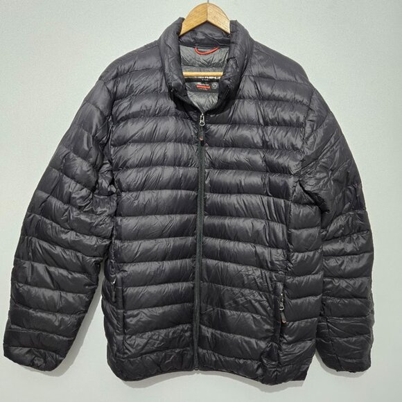 Hawke & Co Mens Packable Pocket Quilted Down Puffer Jacket Size XL Performance - Picture 1 of 12